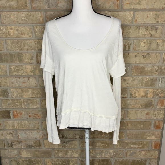 We the Free LS Boho Chic Boat Neck Tee - I64 - Picture 2 of 10